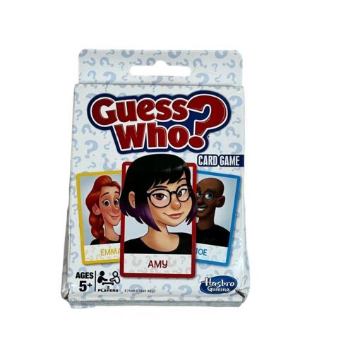Primary image for Hasbro Classic Gaming Guess Who? Card Game Ages 5+ For 2 Players NEW