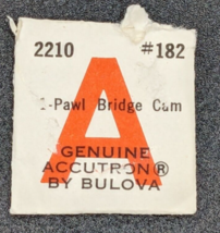 NOS Genuine Accutron By Bulova Cal. 2210 Part #182 - Pawl Bridge Cam - €8,43 EUR