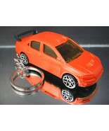 Orange Mitsubishi Lancer Evolution Key Chain Ring - $19.94 CAD