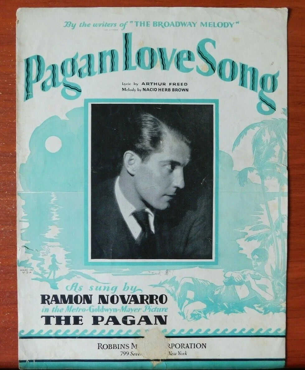 Pagan Love Song (sheet music) - $8.20 CAD