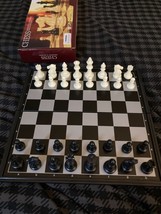 Travel Chess Set, 10 inch Magnetic Chess Board with 2 Extra Queen Game - $30.66 CAD