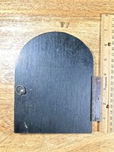 Old Tambour Mantel Clock Back Door 6 11/16 X 5 1/8 Inches (K9308) - £11.98 GBP