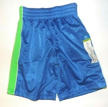 Okie Dokie Boys Blue Green Shorts Size 5 NWT - £6.74 GBP