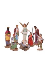 Nativity Set of 8 Life Size Resin Christmas Statues - $11,733.09 CAD