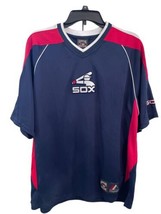 Men’s Chicago White Sox Shirt Cooperstown Collection Majestic V Neck Size Large  - £16.62 GBP