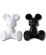 Disney Mickey Mouse Sitting Salt &amp; Pepper Shakers Multi-Color - £19.62 GBP