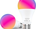 Wifi Smart Light Bulbs, 16W 150W Equivalent 1600Lumen Ultra Bright E26, ... - £35.38 GBP