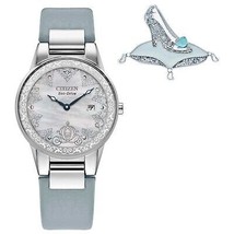Citizen Watches For Women Ladies Eco Drive Disney Cinderella Watch With Pin New - £336.14 GBP