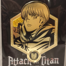 Attack on Titan Armin Arlert Golden Series Enamel Pin Official AoT Figure - $14.47