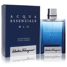 Acqua Essenziale Blu by Salvatore Ferragamo Eau De Toilette Spray 3.4 oz (Men) - £60.60 GBP