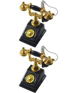Toyvian Retro Vintage Phone, European Rotary Dialing Telephone, Corded Old - $43.38 CAD