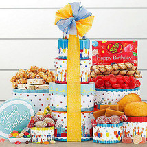Make a Wish: Gourmet Birthday Gift Tower - $2,421.35 MXN