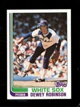 1982 Topps #176 Dewey Robinson Nmmt White Sox *X84425 - £0.91 GBP