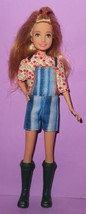 Barbie Sweet Orchard Farms Stacie GHT16 Doll Sister Apple Top Overalls B... - £22.01 GBP
