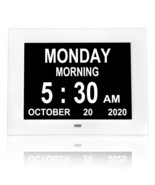 2023 Newest Digital Day Calendar Clock- 8 Alarms,Dementia Clocks Di... - £64.71 GBP