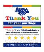 Seller Thank You Cards for Positive Feedback - $7.95 - $59.95