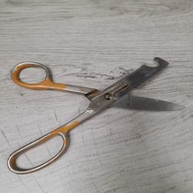 Vintage Easy Aid Kitchen Shears Multifunction Tool Stainless Steel Pre-owned - £5.51 GBP