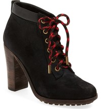 ARRICCI &#39;Elisa&#39; Bootie Black Lace Up City Hiker 8.5 M $320 - £37.15 GBP