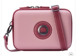 Delsey Paris Womens Mens Crossbody Bag Pink Wristlet Strap Shoulder Strap - $1,783.33 MXN