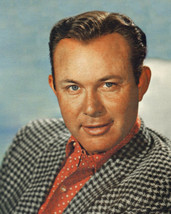 Jim Reeves 1950&#39;s portrait in red shirt and checkered jacket 12x18  Poster - $19.99