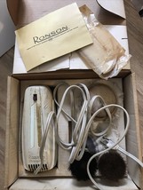 Vintage Elec Ronson Roto Shoe Shine Kit In Box Working Condition Accesso... - $21.78