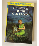 VINTAGE NANCY DREW #1 THE SECRET OF THE OLD CLOCK HARD COVER  ISBN 0-448... - £3.87 GBP