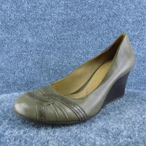 Nurture  Women Pump Heel Shoes Brown Leather Size 9 Medium - £21.65 GBP