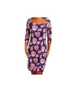 Lilly Pulitzer Sz XS Bright Navy Great Escape Sea Shells 3/4 Sleeve Kari... - $951.70 MXN