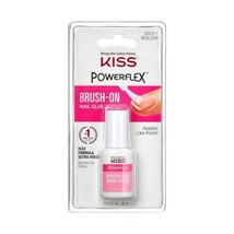KISS PowerFlex Ultra Hold Brush-On Nail Glue, Net Wt. 5g (0.17 oz.) - £7.86 GBP
