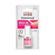 KISS PowerFlex Ultra Hold Brush-On Nail Glue, Net Wt. 5g (0.17 oz.) - £7.45 GBP