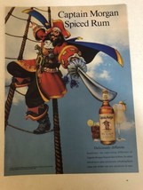 1992 Captain Morgan’s Spiced Rum Vintage Print Ad pa10 - £7.02 GBP