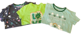 Saint Patricks Day Shirts Adult XS S Youth XL 14-16 Lot of 3 St Pattys Day - $15.88