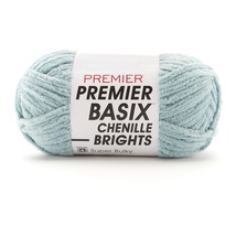 Premier Basix Chenille Brights Yarn-Seafoam 2126-16 - £13.78 GBP