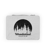 Personalized Paper Lunch Bag: Wanderlust Pine Forest, Black and White - £30.01 GBP