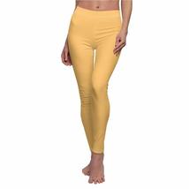 Nordix Limited Trend 2020 Amber Yellow Yoga Pants Women&#39;s Cut &amp; Sew Casual Leggi - £33.76 GBP+