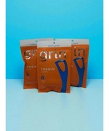 GRIN Tongue Cleaner 32 Ct Disposable Tongue Cleaner Hygienic Scraper ▪︎3... - $15.83