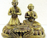 Antique Nepalese Bronze Prayer Offering Oil Lamp - £76.66 GBP