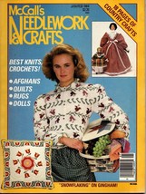 McCall&#39;s Needlework &amp; Crafts Magazine January/February 1984 Best Knits, Crochets - £6.00 GBP