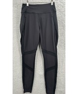 ATHLETA  Leggings Pants lWomens 2 Black Stretch Front Back Zip Pockets - $363.16 MXN