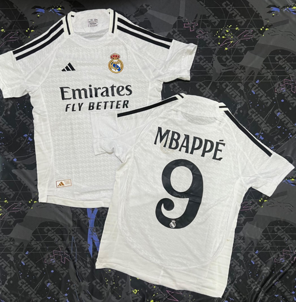 Kids Jersey Mbappe 9 Real Madrid 2024/25 High quality //FREE SHIPPING