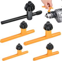 5 Sizes Drill Chuck Key Wrench, High Hardness Carbon Steel Replacement Drill Pre - £11.87 GBP