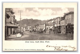 Street Vista South Piegare Washington Wa 1907 Udb Cartolina G19 - £8.15 GBP