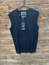 Kangol NWT Men’s Lightweight Sweater Vest Size Medium Blue NWT Kangaroo - $29.34