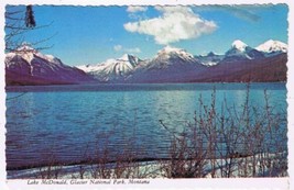 Postcard Lake McDonald Glacier National Park Montana - £3.11 GBP