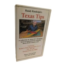 randy Randolphs texas tips vhs R/C modeling - £10.22 GBP