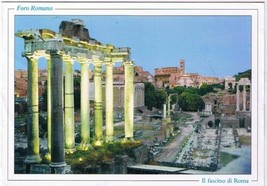 Italy Postcard Roma Rome Foro Romano Il Fascino Di Roma - £2.30 GBP