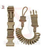 Tactical Pistol Lanyard Sling Elastic Handgun Secure Spring Retention Ro... - $12.29 CAD