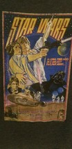 Star Wars Graphic T-Shirt Gray Leia Luke Han Solo Darth Varder VFifthSun... - £14.30 GBP