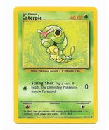 Pokemon Caterpie Base Set 1999 #45/102 WOTC Non-Holo - $187.34 MXN