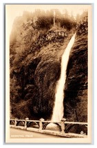 RPPC Horsetail Falls Along Columbia River Highway Oregon OR UNP Eooy Postcard V7 - £3.55 GBP
